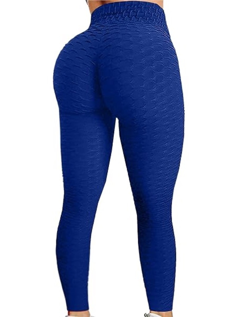 Rue21 Royal Blue Textured High-Waist Leggings